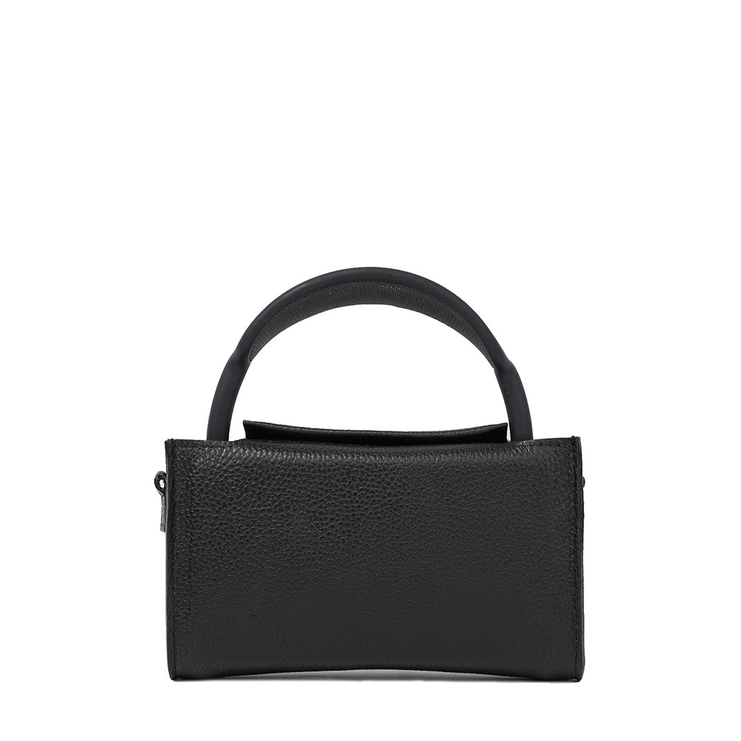 Leather Case with Adjustable Fabric Strap for AirPods Max (Black)